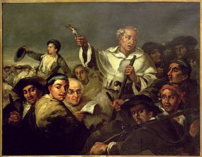 The Revolution by Eugenio Lucas Velázquez